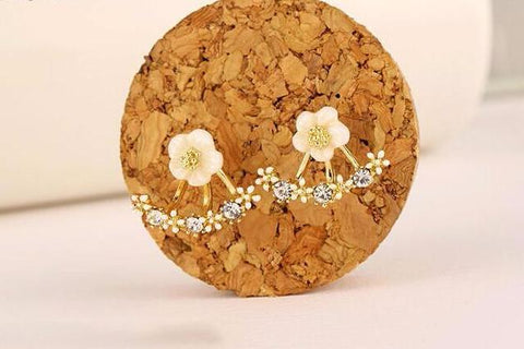 Cute Cherry Blossom Flower Earrings