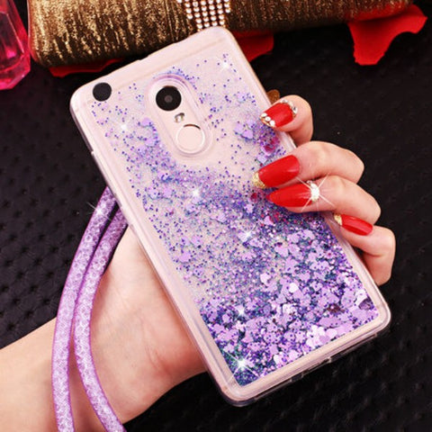 Liquid Ring Stand Phone Cases
