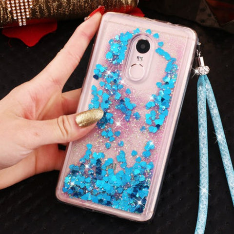 Liquid Ring Stand Phone Cases