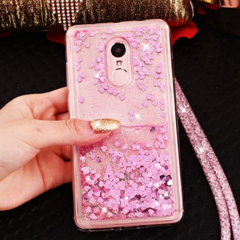 Liquid Ring Stand Phone Cases