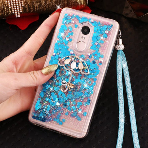 Liquid Ring Stand Phone Cases